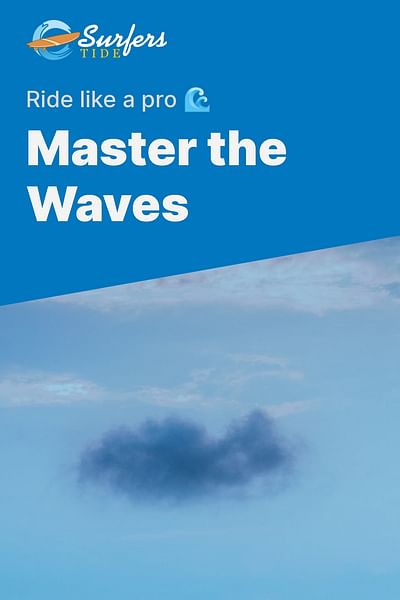 Master the Waves - Ride like a pro 🌊