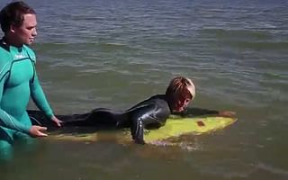 Can I learn to surf without taking any lessons?