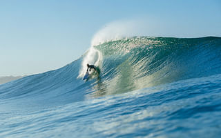 Do surfers compete for the best surfing spots?